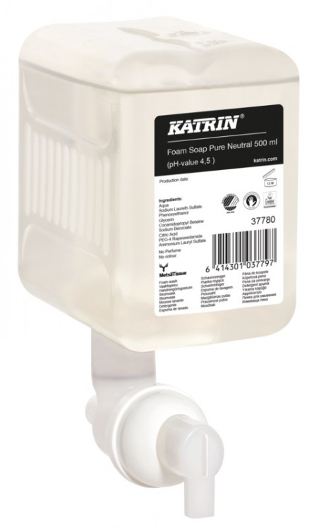 Katrin pěnové mýdlo Pure Neutral 500ml - Papírové a hygienické výrobky Zásobníky a náplně