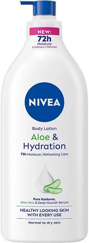 Nivea tělové mléko 625ml s&nbsp;pumpičkou Aloe Vera - Kosmetika Pro ženy Péče o&nbsp;tělo Tělová mléka, krémy