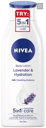 Nivea tělové mléko 400ml Levandule - Kosmetika Pro ženy Péče o tělo Tělová mléka, krémy