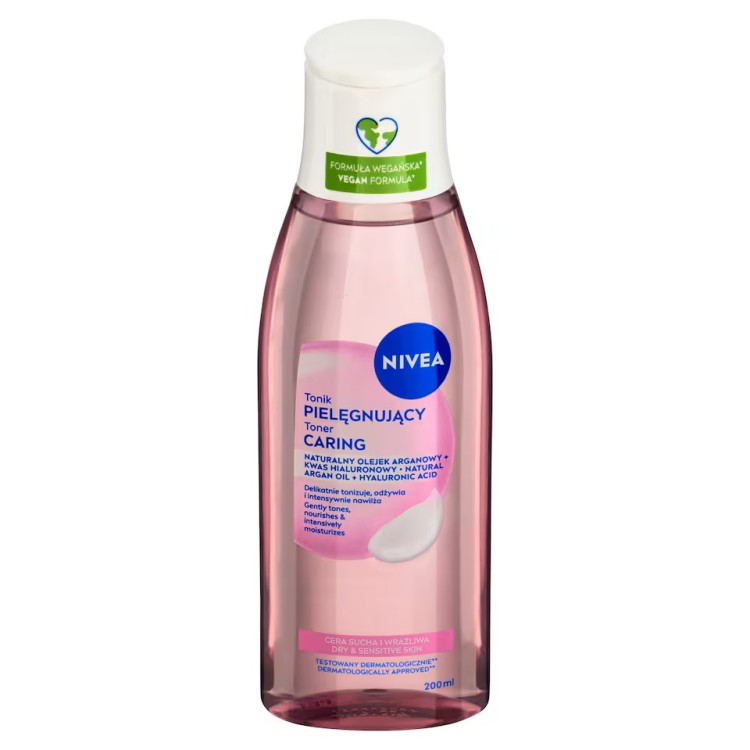 Nivea pleťová voda 200ml jemná /suchá,citlivá/