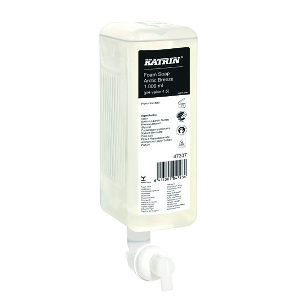 Katrin pěnové mýdlo Arctic Breeze 1l - Papírové a hygienické výrobky Zásobníky a náplně