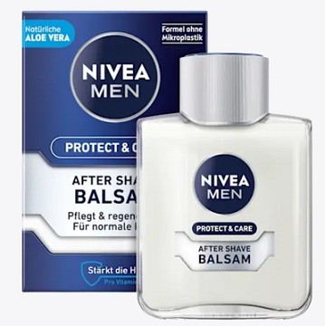 Nivea Men balzám Protect a Care100ml - Kosmetika Pro muže Péče o obličej Vody a balzámy po holení