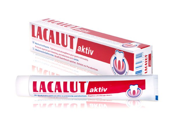 Lacalut ZP Activ 75ml - Péče o tělo Dentální hygiena Zubní pasty