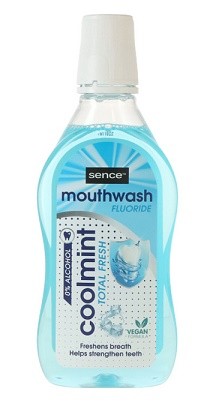 SENCE ústní voda 500ml COOLMINT - Kosmetika Ústní hygiena Ústní vody