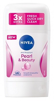 Nivea stick Pearl a Beauty 50ml Wom - Kosmetika Pro ženy Péče o tělo Tuhé antiperspiranty