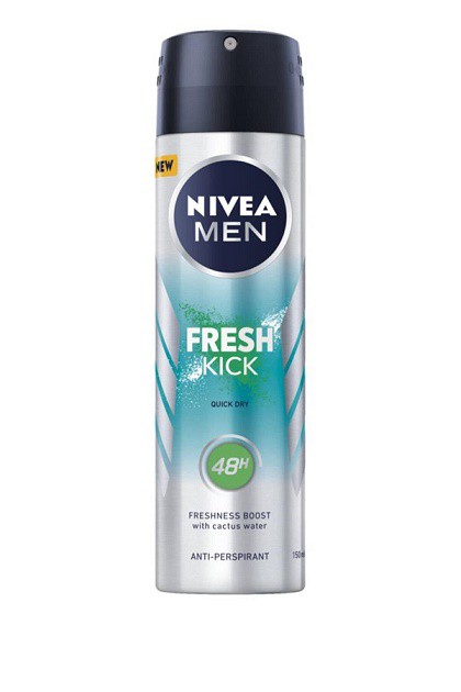 Nivea spray Fresh Kick 150ml men - Péče o tělo