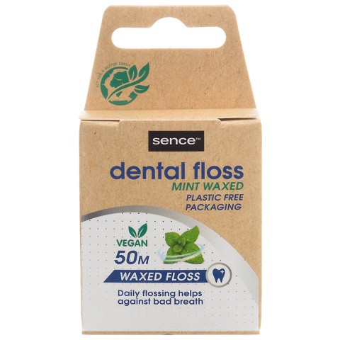 Dent.nit Sence mint waxed 50m - Péče o tělo Dentální hygiena Ostatní dentální výrobky