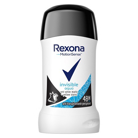 Rexona stick Invisibla aqua 40ml - Péče o tělo Dámská kosmetika Deodoranty Tuhé deo, roll-on