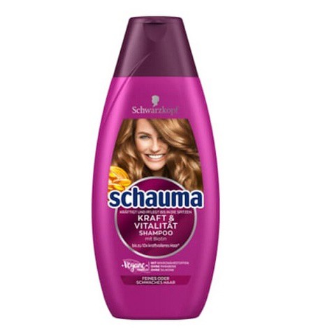 Schauma šampon Kraft a Vitality 400ml - Péče o tělo Vlasová kosmetika Šampony na vlasy