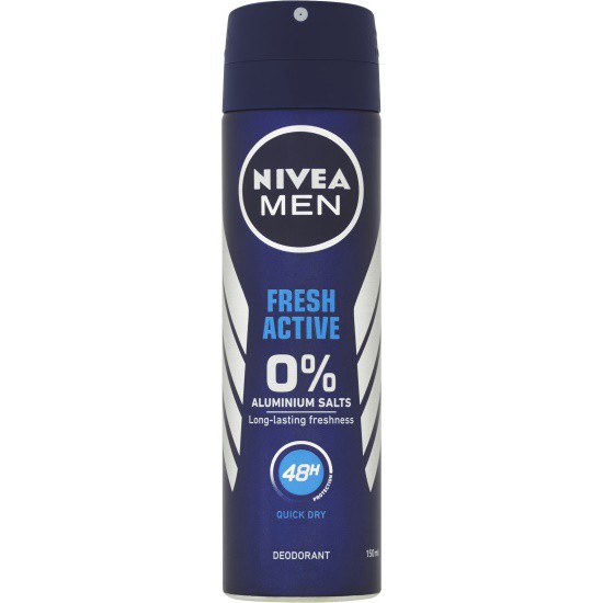 Nivea spray Fresh Active 150ml men - Péče o tělo
