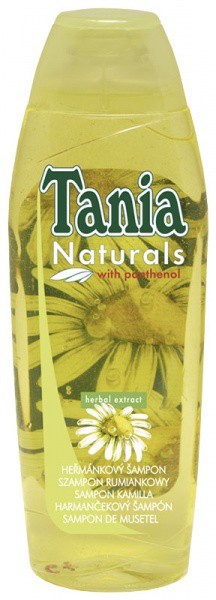 Tania Naturass šampon 1l heřmánek +byli - Péče o tělo Vlasová kosmetika Šampony na vlasy