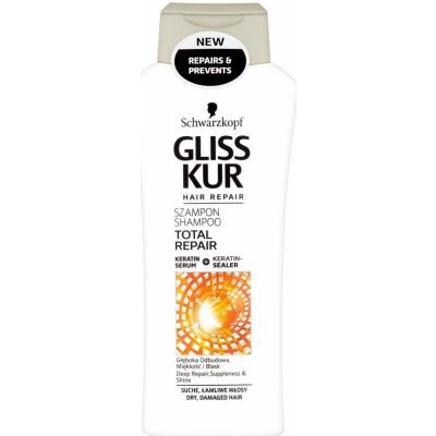 Gliss kur šampon 250ml Total Repair - Péče o tělo Vlasová kosmetika Šampony na vlasy