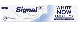 ZP Signal White NOW Sensitive 75ml - Kosmetika Ústní hygiena Zubní pasty