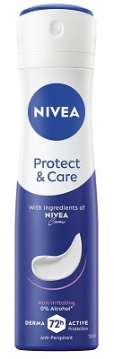 Nivea sprej 150ml Protect a Care women - Kosmetika Pro ženy Péče o tělo Deodoranty