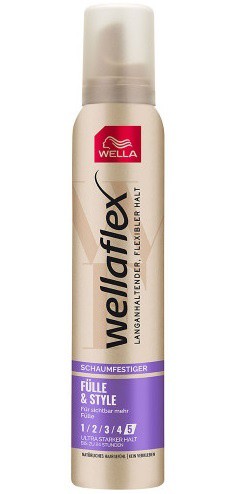 Wellaflex tužidlo Volume a Repair 5/200ml - Péče o tělo Vlasová kosmetika Laky, gely a pěnová tužidla na vlasy