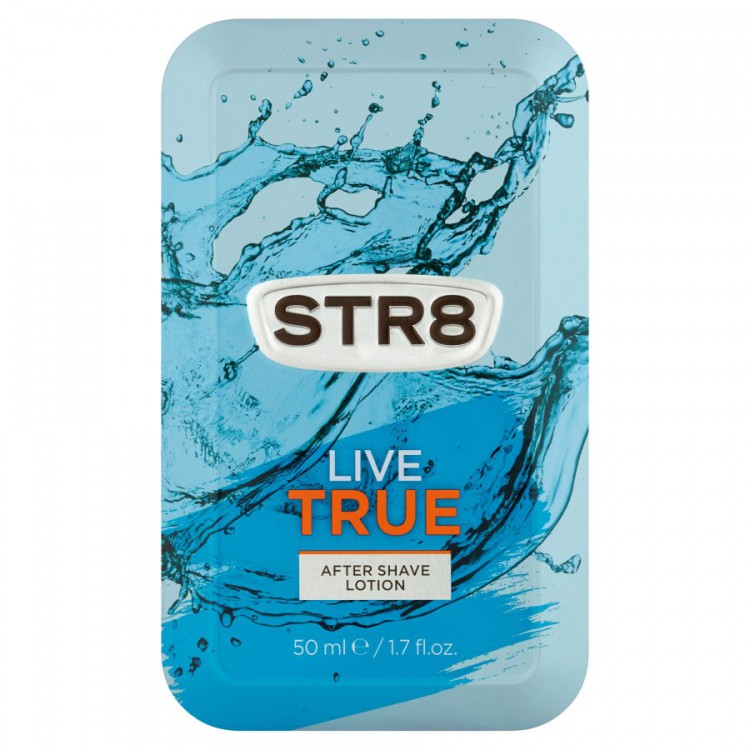 STR8 after shave 50ml Live True - Péče o tělo Pánská kosmetika Přípravky po holení
