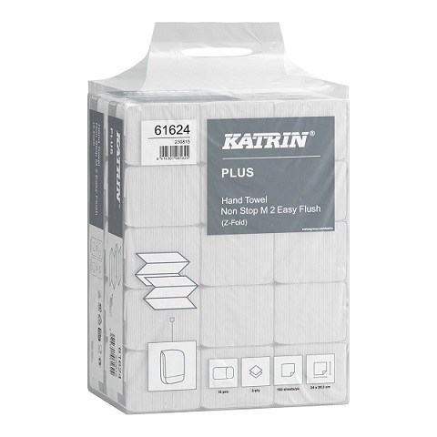 papírové ručníky Katrin plus Non Stop 2400ks