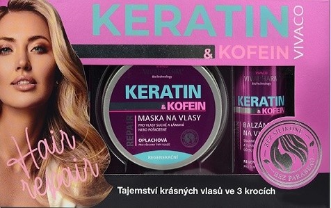 Kazeta Keratin Women /šampon+balzam+mask - Kosmetika Pro ženy Dárkové kazety