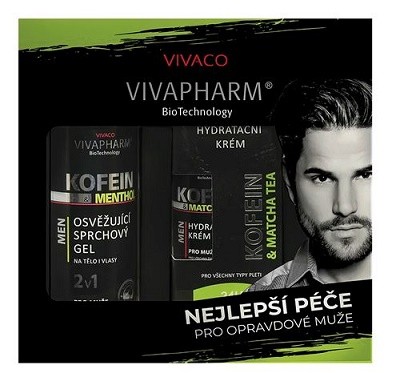 KOF2401 Kazeta Kofein Men spg200ml/hydratační krém 50ml