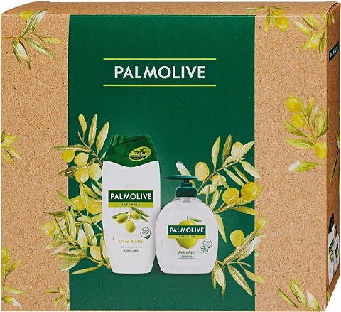 Kazeta Palmolive Olive Naturals sprchový gel 250ml +tekutý mýdl - Kosmetika Pro ženy Dárkové kazety