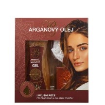 Kazeta Argan S gel, pleťová krém, žínka - Kosmetika Pro ženy Dárkové kazety