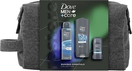 Kazeta Dove Men Cllean comfort SPG+deo+s - Kosmetika Pro muže Dárkové kazety