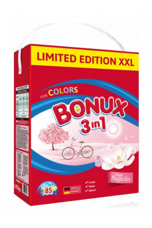 Bonux 85 dávek /6,375kg Color Pure Magno - Prací prostředky Prací prášky