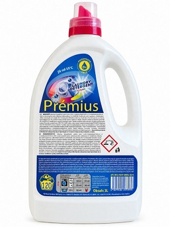 Prémius gel 120 dáv/3l na sportovní a&nbsp;outdoorového oblečení - Drogerie Prací prostředky Prací gely nad 50 dávek