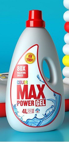 Max power gel na praní 80dáv 4l Color - Prací prostředky Prací gely, tablety a mýdla