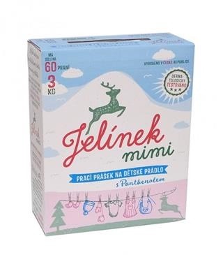 Jelínek mimi 3kg / 60dávek BOX - Drogerie Prací prostředky Prací prášky 20 - 60 dávek