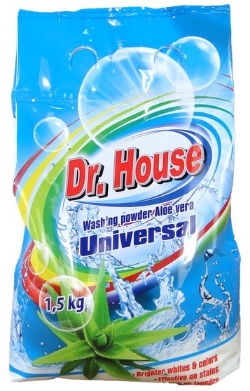 Dr. House 1,5kg prací prášek UNIVERSAL - Prací prostředky Prací prášky