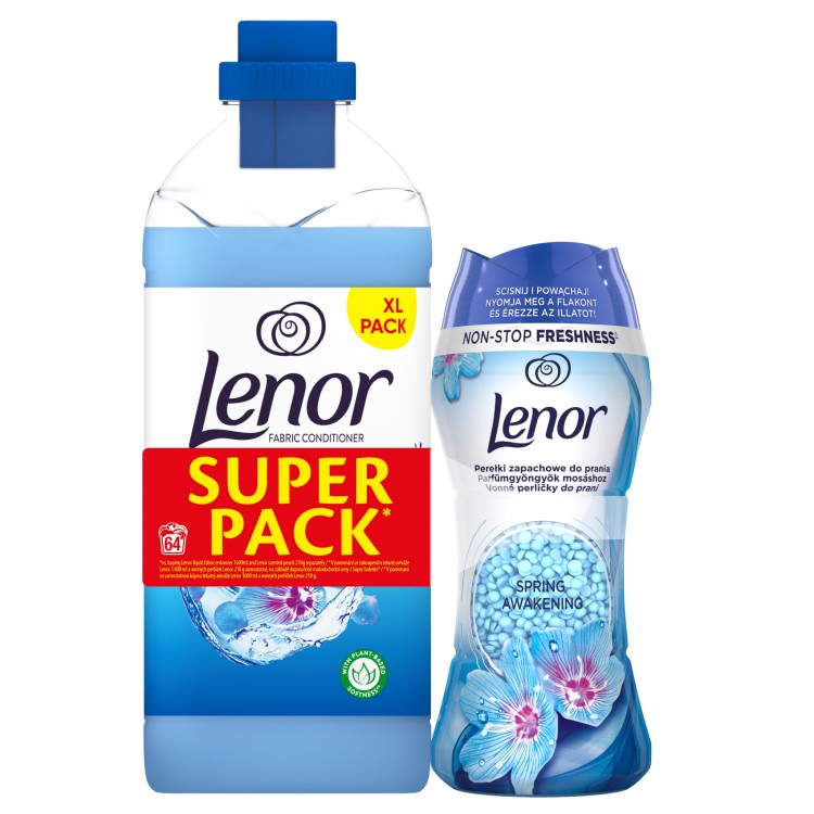 Lenor Aviváž Spring 1600ml+perličky 210g Spring - Drogerie Prací prostředky Aviváže