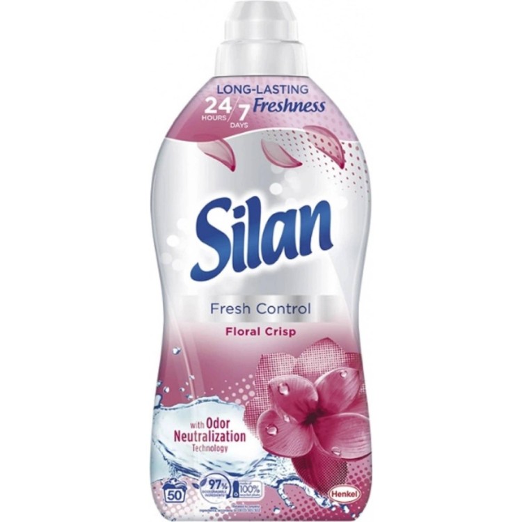 Silan 1100ml/50dávek Floral Crisp Fresh Control - Drogerie Prací prostředky Aviváže