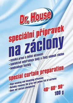 Dr. House na záclony 100g - Drogerie Prací prostředky Záclony, údržba pračky, změkčovače