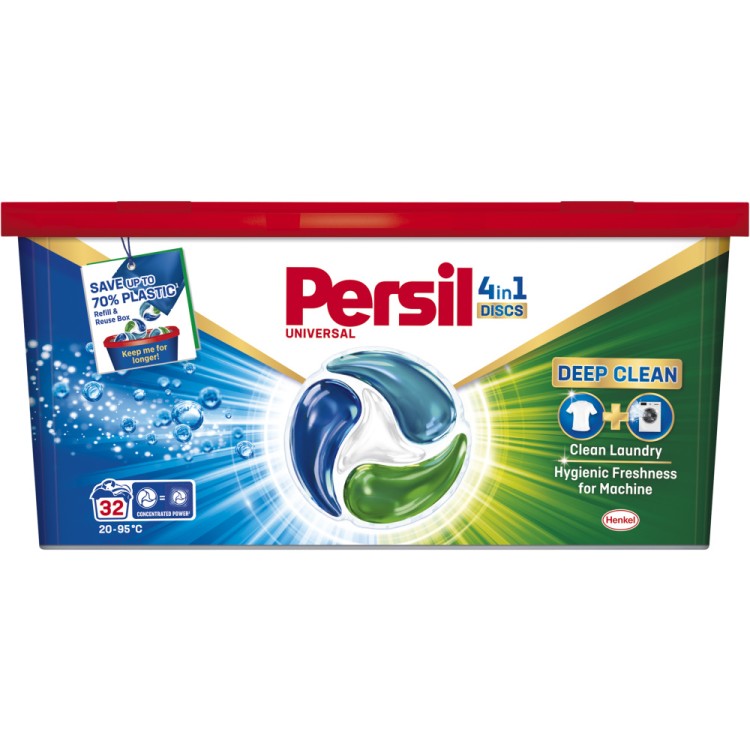 Persil Disc 32dávek universal 4in1 - Drogerie Prací prostředky Kapsle