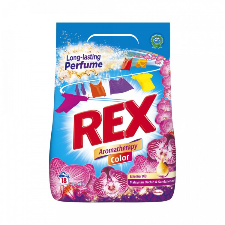 Rex 18 dáv/1.17kg Malaysian Orchidea col - Prací prostředky Prací gely, tablety a mýdla