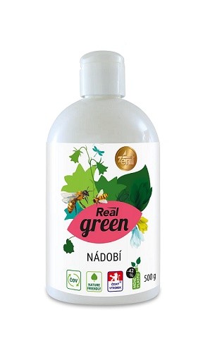 Real Green na nádobí 500ml /ECO - Drogerie Kuchyň Ruční mytí malé