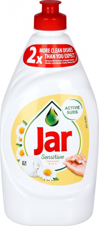 Jar 900ml Sensitive Chamomile a Vitamin E Jar 900ml Sensitive Chamomile a Vitamin E - Drogerie Kuchyň Ruční mytí malé
