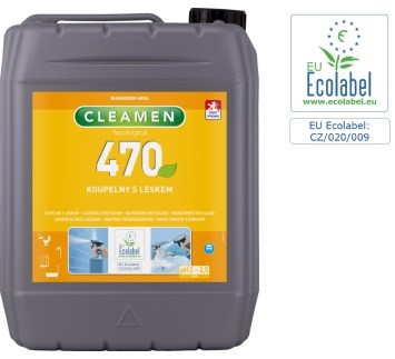 ECOLABEL CLEAMEN 470, 5 l koupelny s&nbsp;leskem - Drogerie Koupelna a&nbsp;WC Rez a&nbsp;vodní kámen