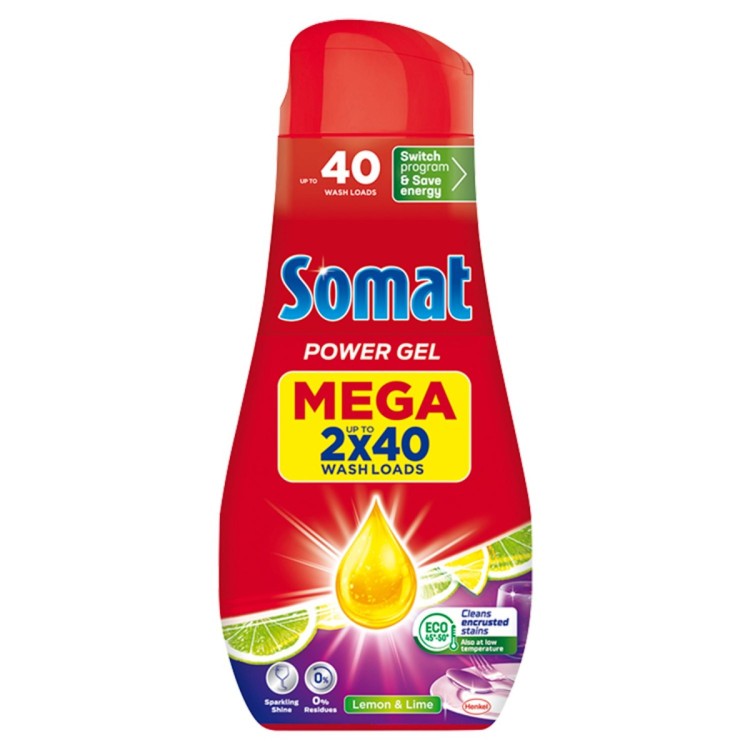 Somat perfect gel 2x720ml 80dávek Somat perfect gel 2x720ml 80dávek - Drogerie Prací prostředky Prací gely