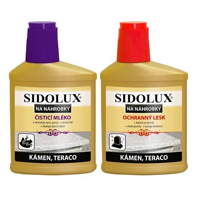 Sidolux Duo čištění náhrobků 300ml+ošetř - Drogerie Čistící prostředky Ostatní