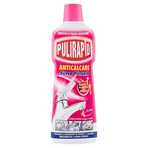 Pulirapid s octem 750ml - Drogerie Koupelna a WC Rez a vodní kámen