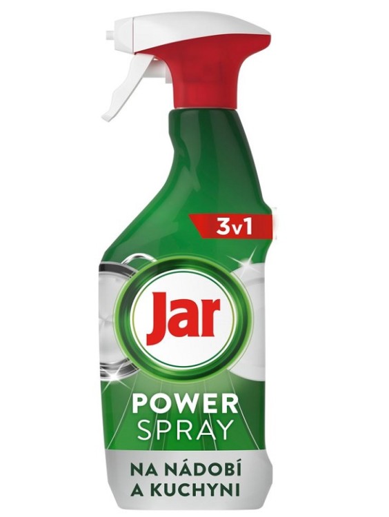 JAR Power spray na nádobí 3v1 500ml JAR Power spray na nádobí 3v1 500ml - Drogerie Kuchyň Ruční mytí malé