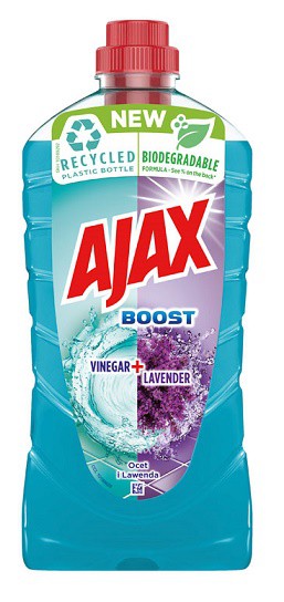 Ajax uni čistič desinf 1l ocet+levandule - Čistící a mycí prostředky Saponáty Saponáty na podlahu a univerzální