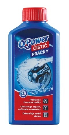 Q Power čistič pračky 250ml - Drogerie Kuchyň Myčka čističe a&nbsp;vůně