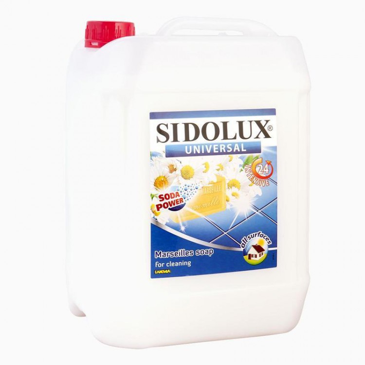 Sidolux Uni Marseillské mýdlo 5l - Čistící a mycí prostředky Saponáty Saponáty na podlahu a univerzální