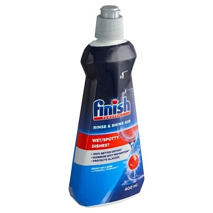 Finish lesk Shine a Dry Regular 400ml - Drogerie Kuchyň Myčka soli a leštěnky