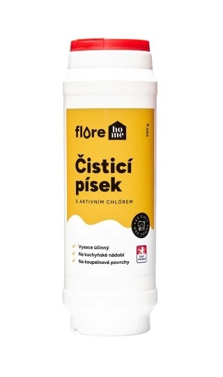 Flore písek s aktivním chlórem 500g - Drogerie Kuchyň Písky sypké