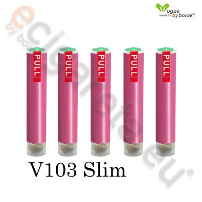 Cartomizery V103 Slim Vogue růžové - 5 kusů Cartomizery V103 Slim Vogue růžové - 5 kusů - Elektronická cigareta Elektronické cigarety Cartridge