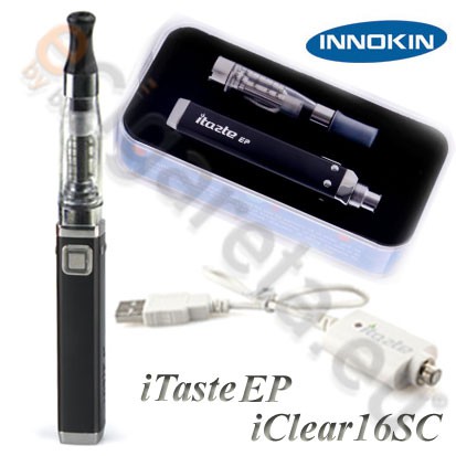 Innokin iTaste EP iClear 16 SC Kit Black Innokin iTaste EP iClear 16 SC Kit Black - Elektronická cigareta Elektronické cigarety INNOKIN